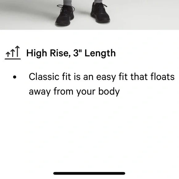 NWT Lululemon Fast and Free High Rise Classic Short 3" Luminescent Floral Multi - Picture 8 of 10